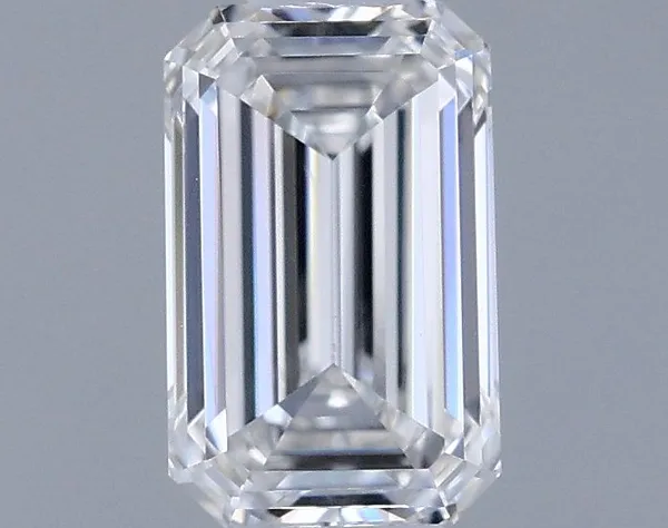 0.5ct EMERALD F VS1 Natural diamond