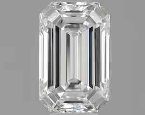 0.51ct EMERALD D VVS1 Natural diamond