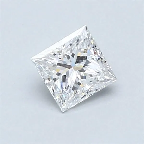 0.60ct PRINCESS D IF Natural diamond