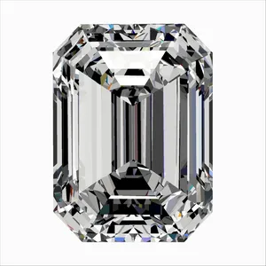 0.41ct EMERALD D VVS2 Natural diamond