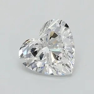 1.1ct HEART D VVS2 Lab diamond