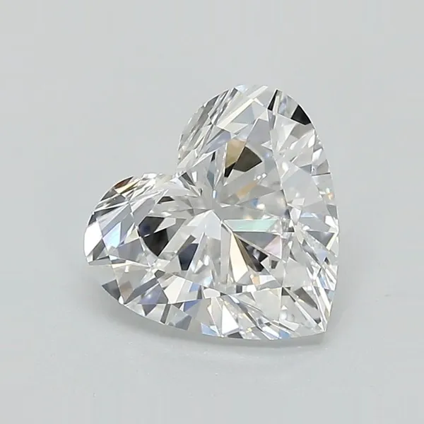 1.1ct HEART D VVS2 Lab diamond