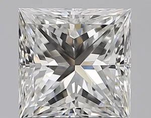 1.05ct PRINCESS F VS1 Natural diamond
