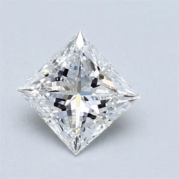 0.61ct PRINCESS D IF Natural diamond
