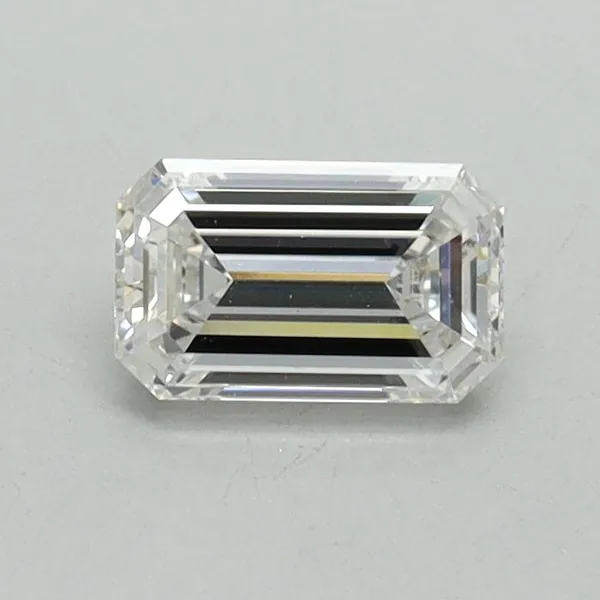 0.51ct EMERALD F VS1 Lab diamond