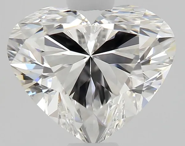 0.72ct HEART F VVS2 Natural diamond