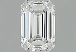 0.52ct EMERALD H VVS1 Natural diamond