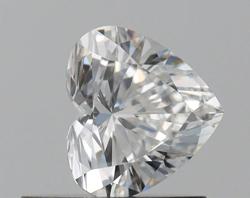 0.51ct HEART E VVS1 Natural diamond