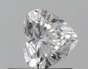 0.51ct HEART E VVS1 Natural diamond