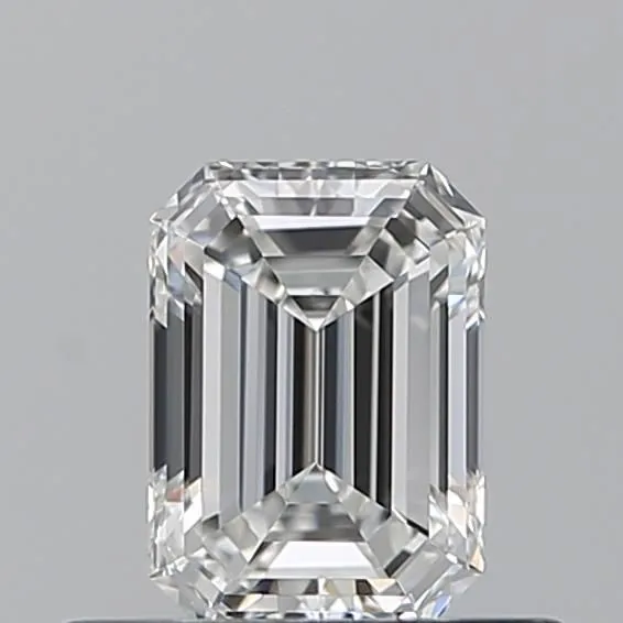 0.51ct EMERALD F IF Natural diamond