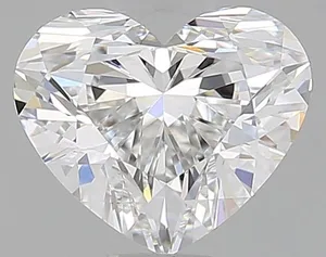 0.54ct HEART E VVS1 Natural diamond