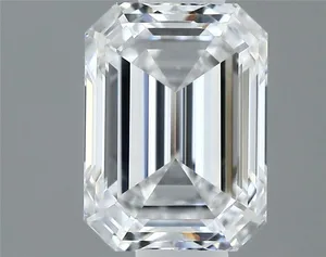 0.5ct EMERALD D VVS1 Natural diamond