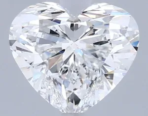 1.09ct HEART D VVS1 Lab diamond