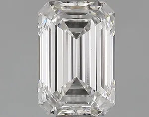 0.71ct EMERALD F VS1 Lab diamond