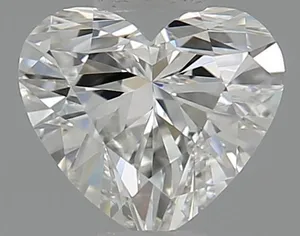 0.41ct HEART F VVS1 Natural diamond