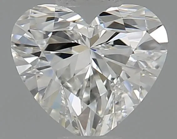 0.41ct HEART F VVS1 Natural diamond
