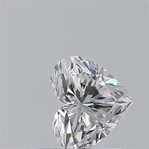 0.7ct HEART D VVS2 Natural diamond