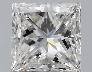 1ct PRINCESS D VS2 Natural diamond