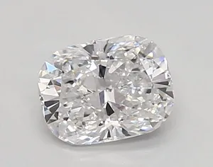 0.63ct CUSHION D VVS2 Lab diamond