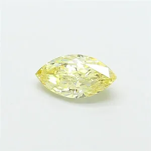 1.02ct MARQUISE Fancy Yellow VVS2 Coloured Lab diamond