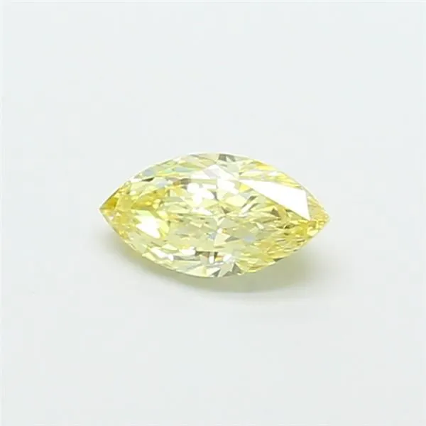 1.02ct MARQUISE Fancy Yellow VVS2 Coloured Lab diamond
