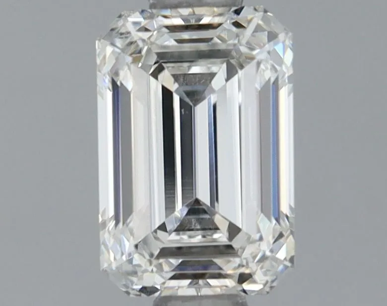 0.82ct EMERALD F VS2 Lab Grown diamond