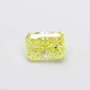 1.02ct RADIANT Fancy Yellow VS2 Coloured Lab diamond
