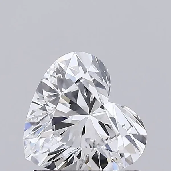 0.8ct HEART D VVS1 Lab diamond
