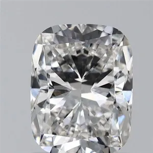 1.08ct CUSHION Fancy Vivid Blue VVS2 Coloured Lab diamond