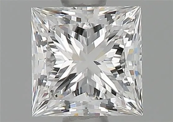 0.80ct PRINCESS E VVS2 Natural diamond