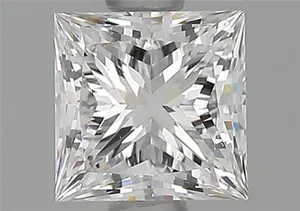 0.8ct PRINCESS E VVS2 Natural diamond