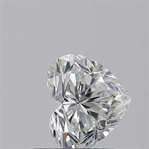 0.71ct HEART E VVS2 Natural diamond