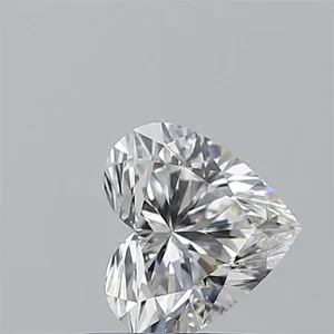 0.61ct HEART E VVS1 Natural diamond
