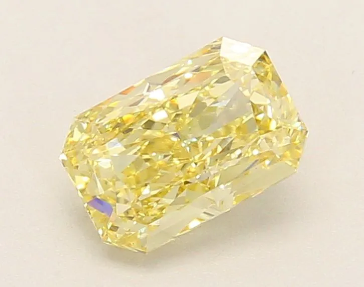 1.32ct RADIANT Fancy Yellow VS1 Coloured Lab diamond