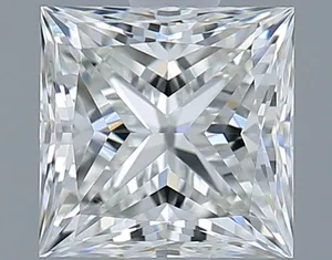 1.3ct PRINCESS H VVS1 Natural diamond