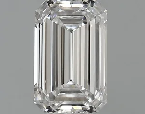 0.4ct EMERALD D VVS1 Natural diamond