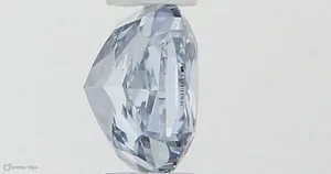 0.33ct CUSHION Fancy Intense Blue VVS2 Coloured Lab diamond