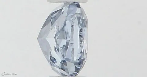 0.33ct CUSHION Fancy Intense Blue VVS2 Coloured Lab diamond