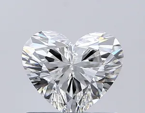 0.61ct HEART H VVS2 Natural diamond