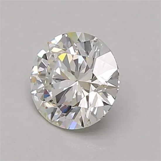 0.58ct ROUND Fancy Vivid Blue VVS1 Coloured Lab diamond