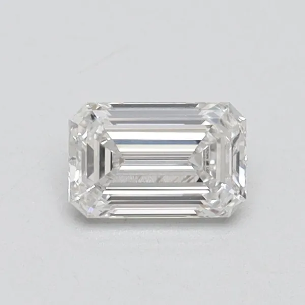 0.44ct EMERALD F VS1 Lab diamond