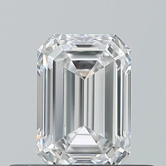 0.50ct EMERALD D IF Natural diamond