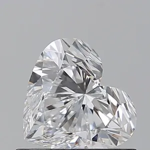 0.7ct HEART E VVS2 Natural diamond