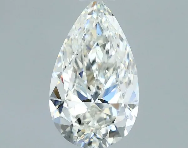 0.5ct PEAR H VS2 Natural diamond