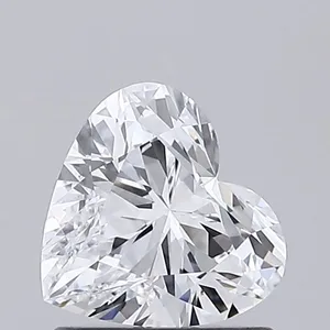0.84ct HEART D VVS2 Lab diamond