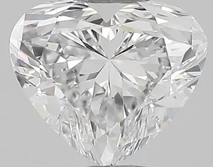 0.69ct HEART D IF Natural diamond