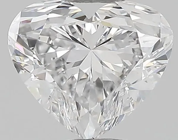 0.69ct HEART D IF Natural diamond