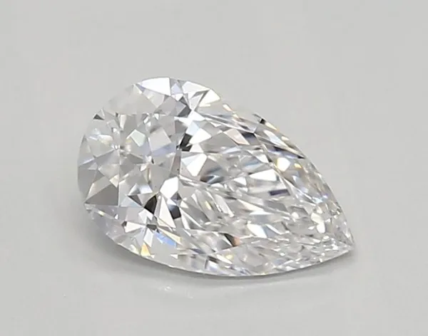 0.64ct PEAR D VS1 Lab diamond