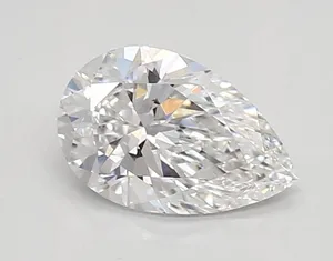 0.87ct PEAR D VVS2 Lab diamond