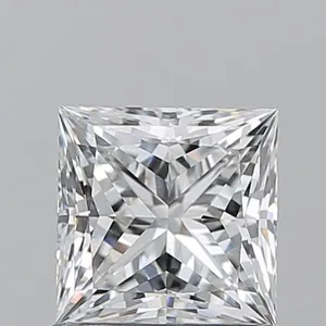 1.01ct PRINCESS F VS2 Natural diamond